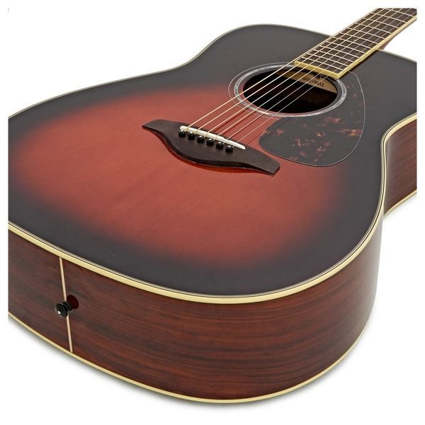 YAMAHA FG830 Electric Guitar (Tobacco Brown Sunburst) 33338 photo