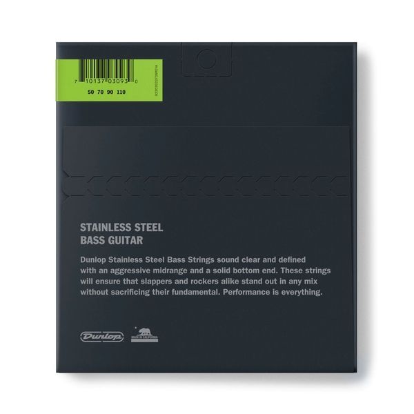 DUNLOP DBS50110 STAINLESS STEEL HEAVY 50-110 &mdash; Bass Guitar Strings 20558 photo