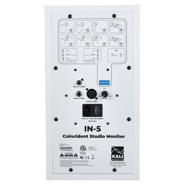 Студийный монитор Kali Audio IN-5 White IN-5W-EU фото