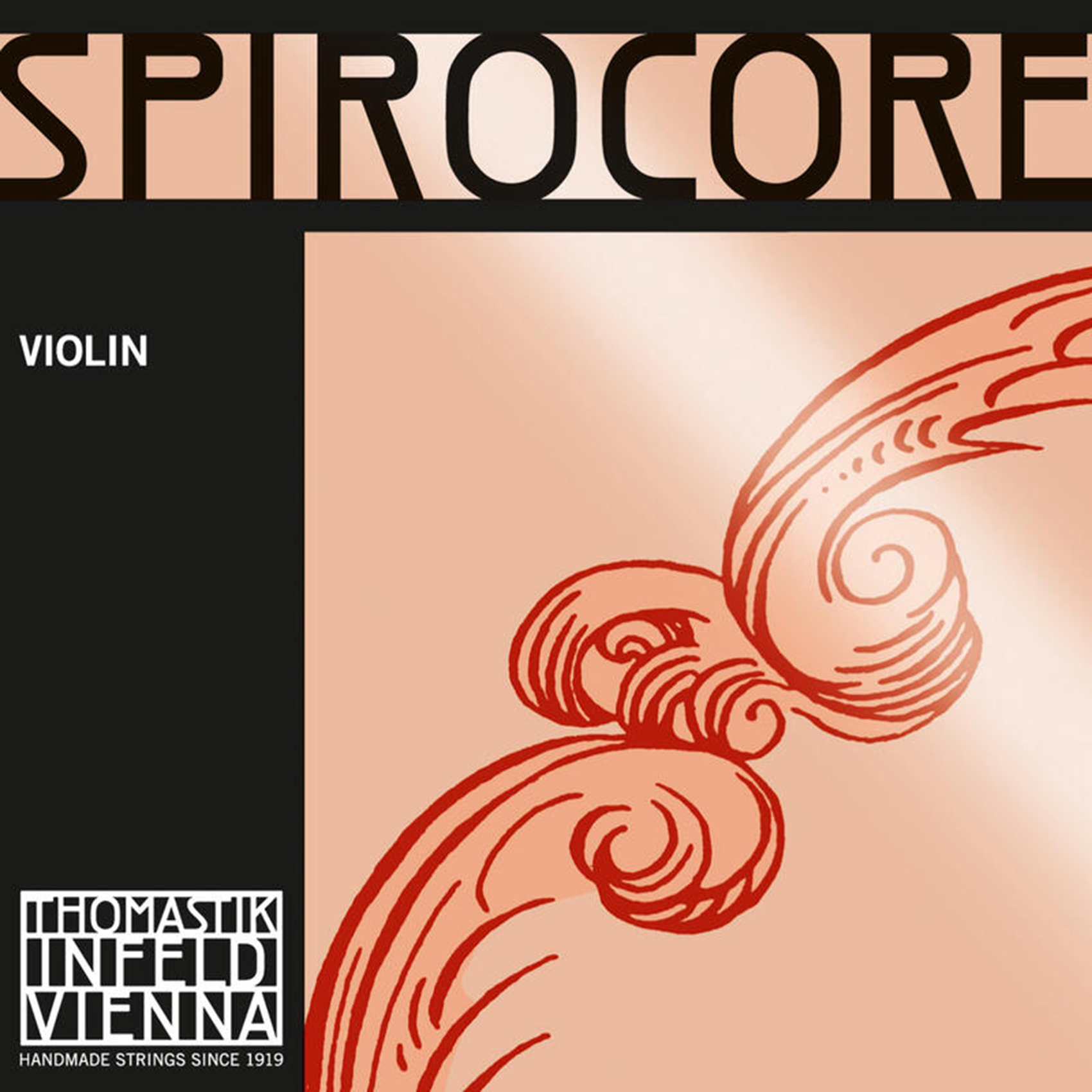 E String Thomastik Spirocore 4/4 for Violin — packaging