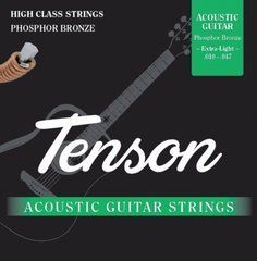 Струны для акустической гитары Tenson Phosphor Bronze, 10-47 G-F600740 фото