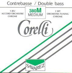 Комплект струн для контрабаса Savarez Corelli Orchestra Medium Nickel wound 380M 129048 фото