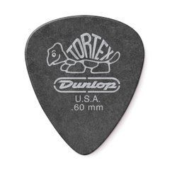 DUNLOP TORTEX PITCH BLACK STANDARD PICK .60MM 26701 фото