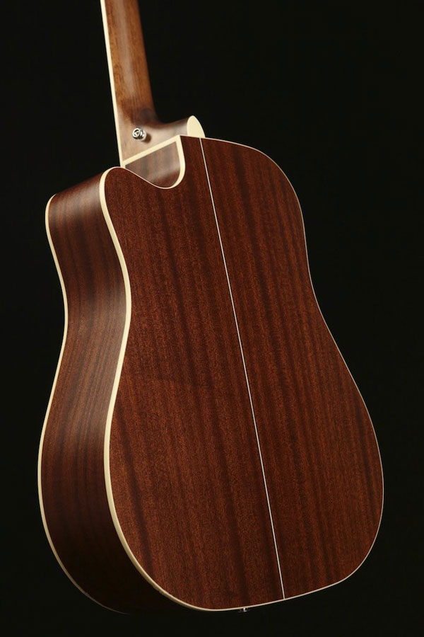 CORT MR710F-12 Natural Satin — задняя дека из красного дерева