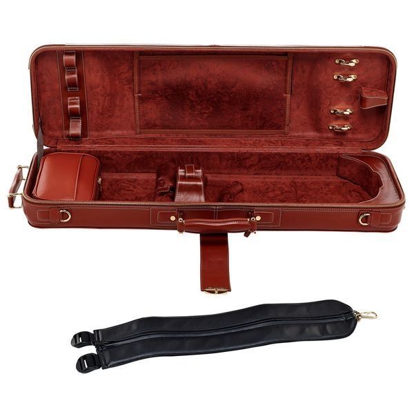 Футляр для скрипки Roth & Junius Leather & Carbon Vn Case BR (4/4) 578523 фото