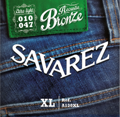Струны для акустической гитары SAVAREZ A130XL 126215 фото
