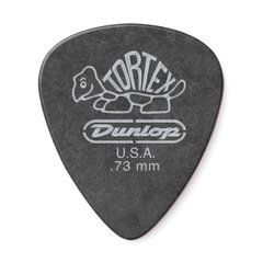 DUNLOP TORTEX PITCH BLACK STANDARD PICK .73MM 26702 фото
