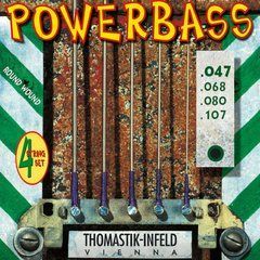 Комплект струн Thomastik Powerbass для бас-гітари Thomastik-EB344 фото