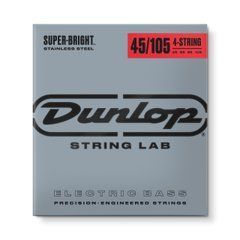 Струни для бас-гітари Dunlop DBSBS45105 Super Bright Stainless Steel 121845 фото