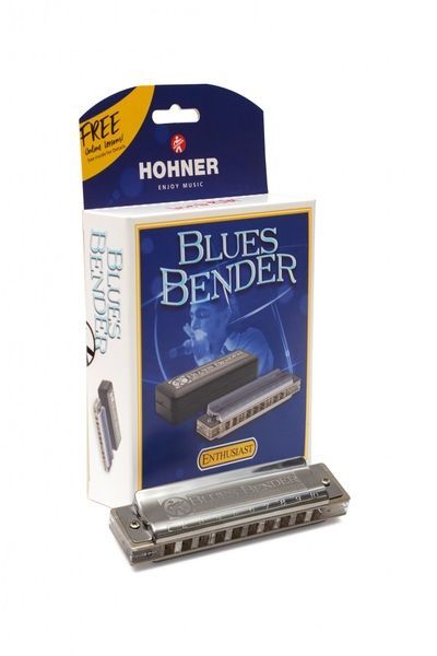 Губная гармошка Hohner Enthusiast Blues Bender M58601X C-major 127497 фото