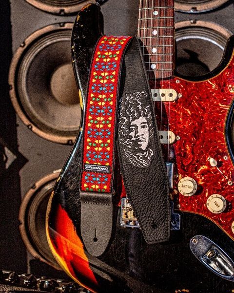 Ремінь гітрний Dunlop JH15 2" Jimi Hendrix Pop Festival 128416 фото