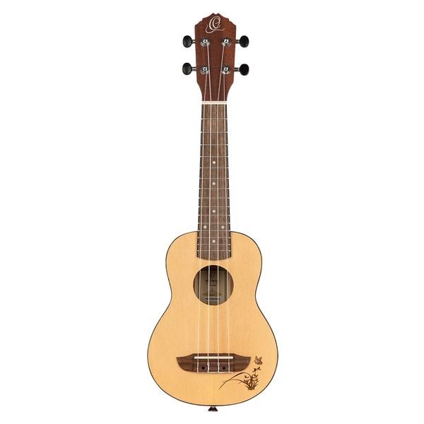 Укулеле Ortega Bonfire RU5-SO Soprano Ukulele Spruce/Sapele Natural 122998 фото