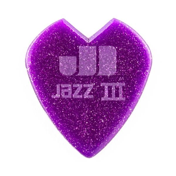 Медіатор Dunlop 47PKH3NPS Kirk Hammett Jazz III Purple Sparkle (6 шт.) 126042 фото