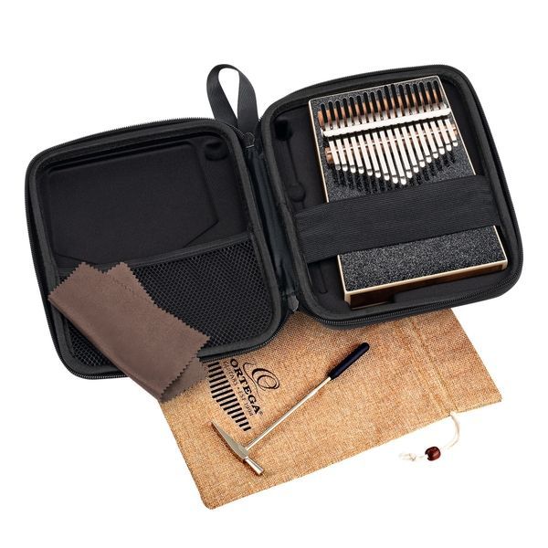 Калимбо Ortega Percussion OKB4-MBK Solid Acacia, 17 Keys