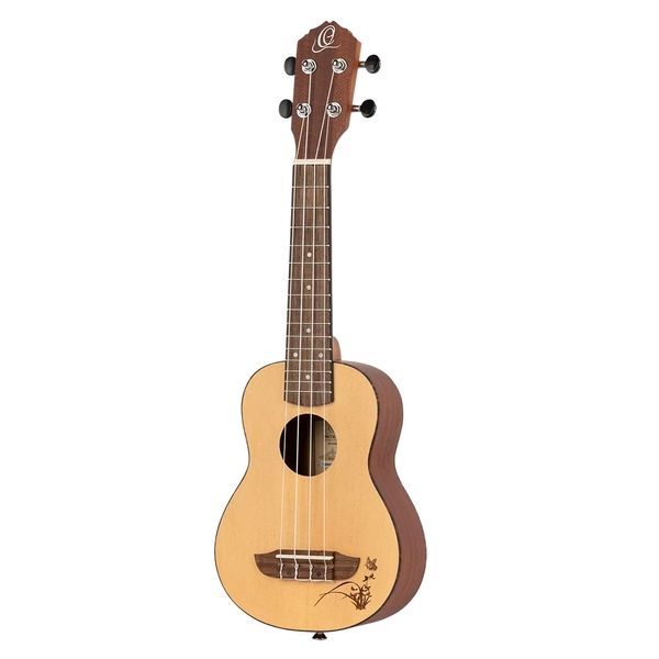 Укулеле Ortega Bonfire RU5-SO Soprano Ukulele Spruce/Sapele Natural 122998 фото