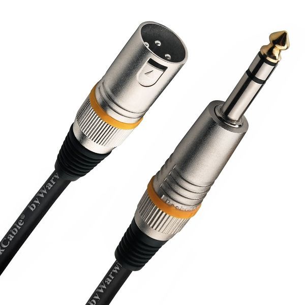 ROCKCABLE RCL30383 D7M BA Microphone Cable - XLR (m) / TRS Jack (3m) 32555 фото