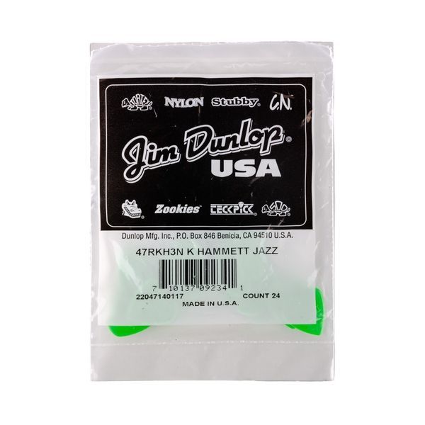 Медіатор Dunlop 47RKH3N Kirk Hammett Jazz III (24 шт.) 125438 фото