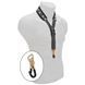 Гайтан BG France S10GMSH Comfort GLAM с кристаллами Swarovski для саксофона S10GMSH фото 2