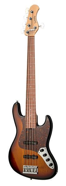 Бас-гитара SADOWSKY MetroLine 21-Fret Vintage J/J Bass, Alder, 5-String ('59 Burst Transparent High Polish) ('59 Burst Transparent High Polish) 38102 фото