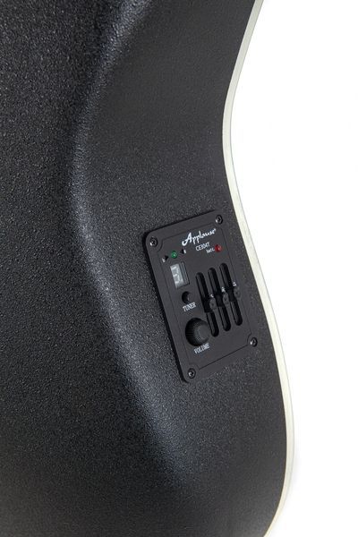Электроакустическая 12-струнная гитара Applause Heritage Traditional AB2412II Mid Cutaway Black Satin G-AP521175 фото
