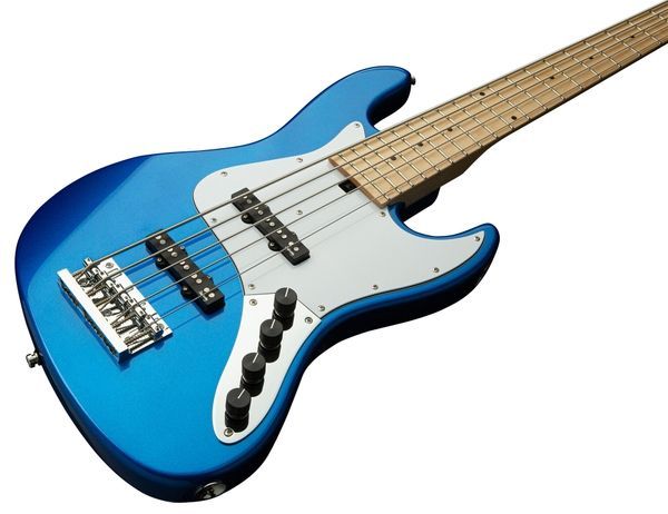 Бас-гітара SADOWSKY MetroExpress 21-Fret Vintage J/J Bass, Maple, 5-String (Ocean Blue Metallic High Polish) (Ocean Blue Metallic High Polish) 38401 фото