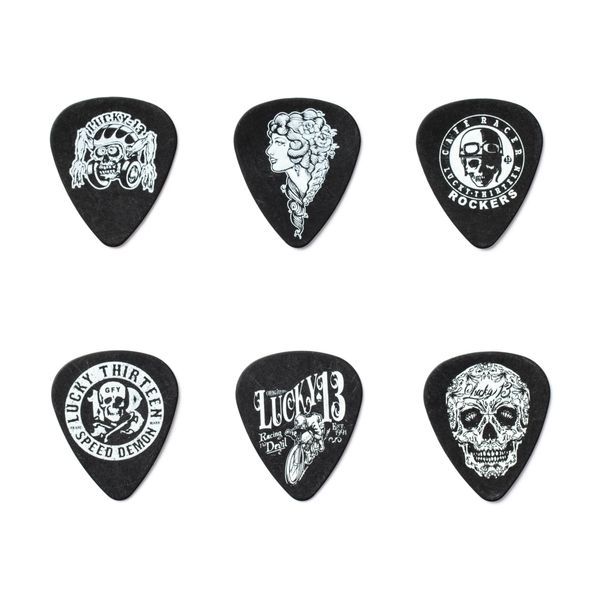 Медіатор Dunlop L13CP.73 Lucky 13 Assortment .73 mm (6 шт.) 122894 фото