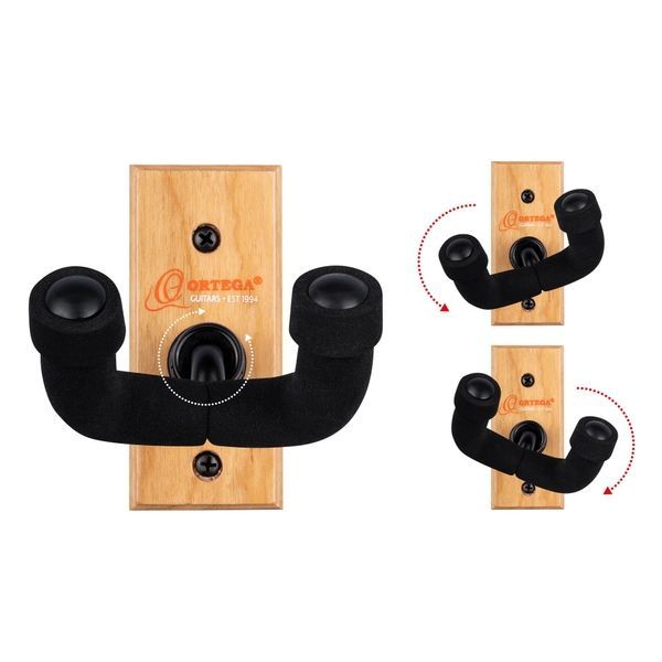 Гак для гітари Ortega OGH-1CW Cherry Wood 128667 фото