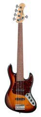 Бас-гитара SADOWSKY MetroLine 21-Fret Vintage J/J Bass, Alder, 5-String ('59 Burst Transparent High Polish) ('59 Burst Transparent High Polish) 38102 фото