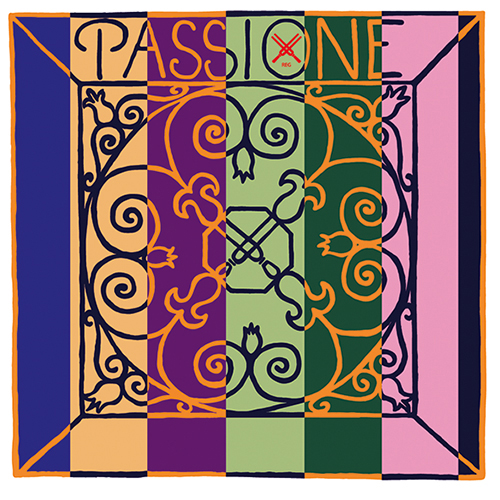 Комплект струн Pirastro Passione Solo 4/4 для скрипки (Мі-кулька) — упаковка