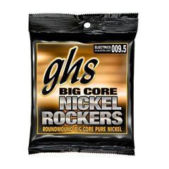 Струни для електрогітари GHS Nickel Rockers Big Core BCXL, 9-43 115256 фото