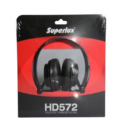 Superlux HD572 &mdash; складні закриті DJ-навушники для моніторингу 28481 фото