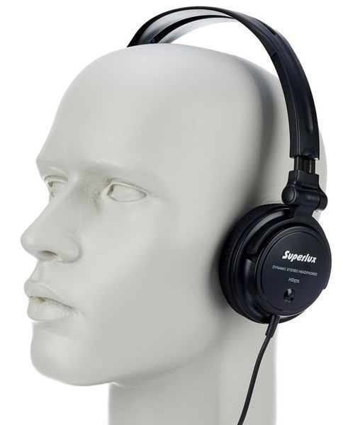 Superlux HD572 &mdash; складні закриті DJ-навушники для моніторингу 28481 фото