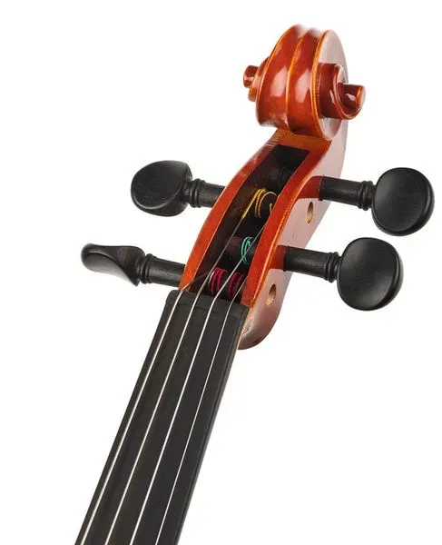 Scroll and pegs: assess mechanical operation separately from appearance.