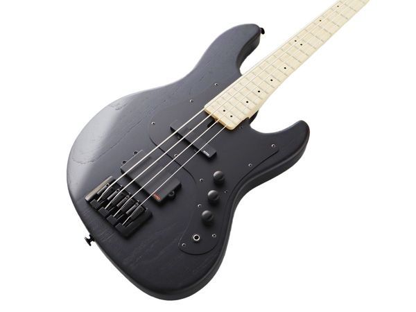 Електрогітара FGN JMJ3-ASH-DE-M Mighty Jazz Dark Evolution Series (Open Pore Black) 41035 фото