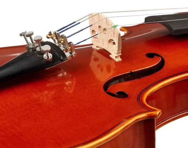 Bridge detail: this component has a different function from a shoulder rest.