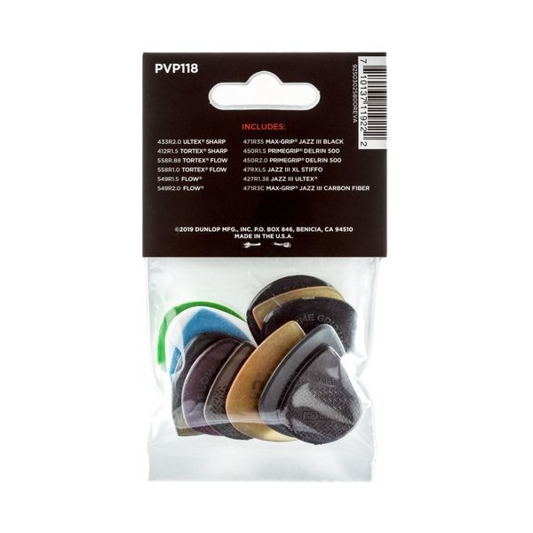 Набір медіаторів Dunlop PVP118 Shred Variety Pack (12 шт.) 127244 фото