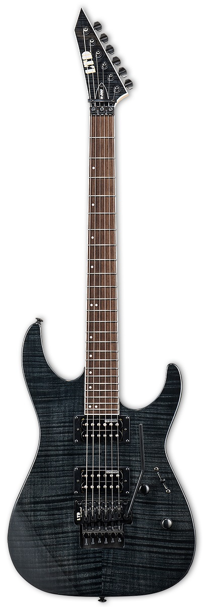 LTD M-200FM See Thru Black — вигляд спереду