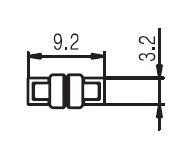 PAXPHIL PS112 Guitar Bridge or Saddle (Chrome)