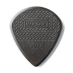 Медіатор Dunlop 471P3C Carbon Fiber Jazz III Max-Grip 1.38 mm (6 шт.) 125360 фото