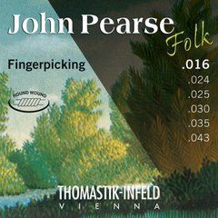 Комплект струн Thomastik John Pearse для акустичної гітари Thomastik-PJ116 фото