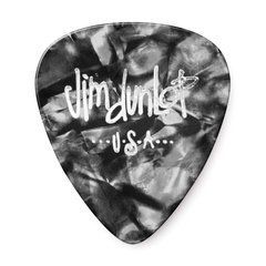 DUNLOP CELLULOID BLACK PEARLOID PICK MEDIUM 30148 фото