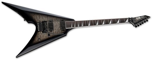 LTD ARROW-1000QM (Charcoal Burst Satin) Electric Guitar 41804 photo