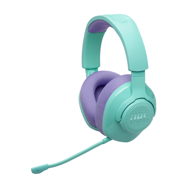 JBL Quantum 360 Wireless &mdash; wireless gaming headset, cyan JBLQTUM360CYN photo
