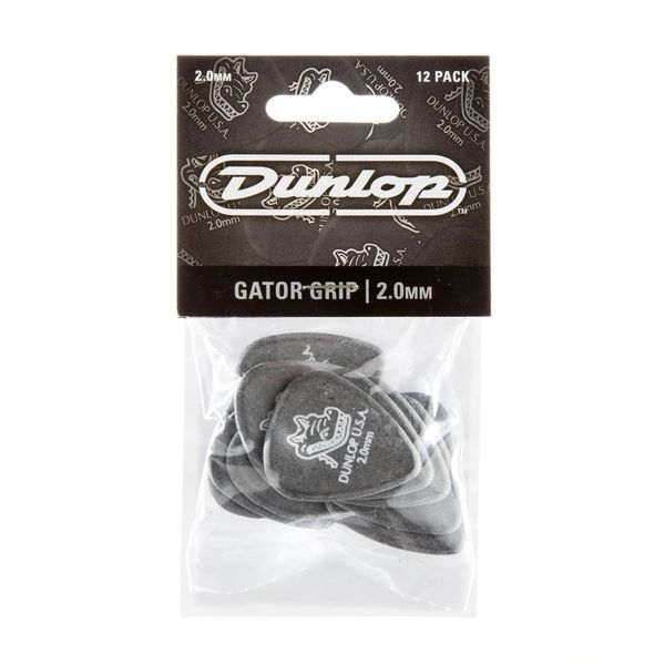 DUNLOP GATOR GRIP PICK 2.0MM 20093 фото