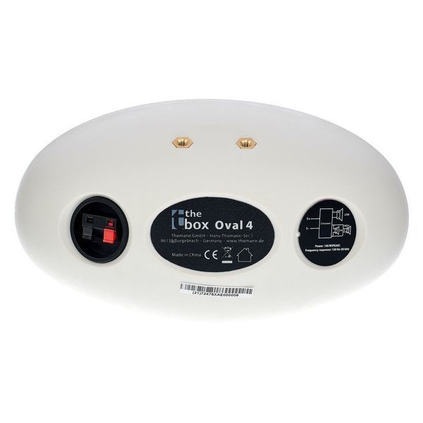 Настінна акустична система the box Oval 4 White 410111 фото
