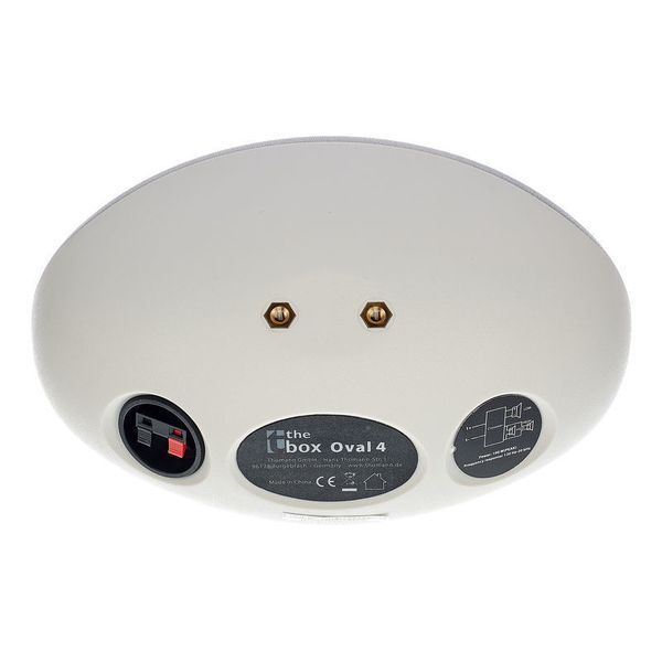Настінна акустична система the box Oval 4 White 410111 фото