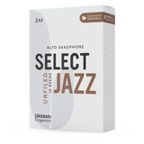 Тростини для альт-саксофона D'Addario Organic Select Jazz Unfiled 3M (10 шт) 40882 фото