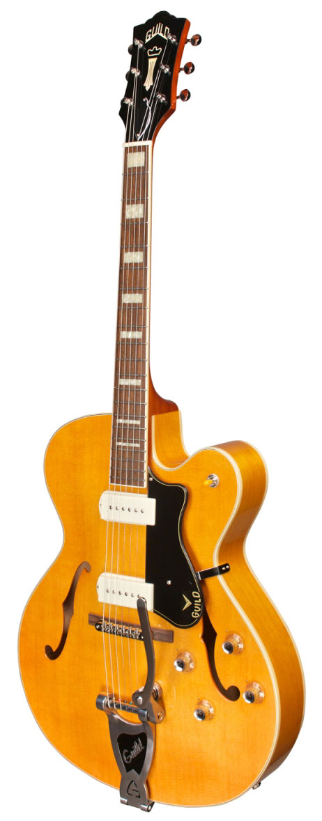 Guild X-175B Manhattan (Blonde) — вид спереди