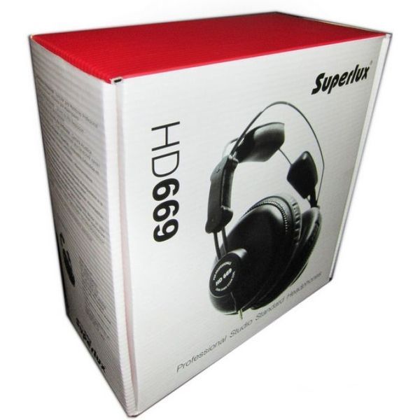 Superlux HD669 &mdash; закриті студійні моніторні навушники 26357 фото