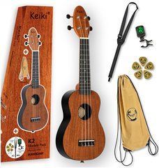 Укулеле Ortega Keiki Pack K2-MAH Sopano Mahogany (комплект) 127142 фото